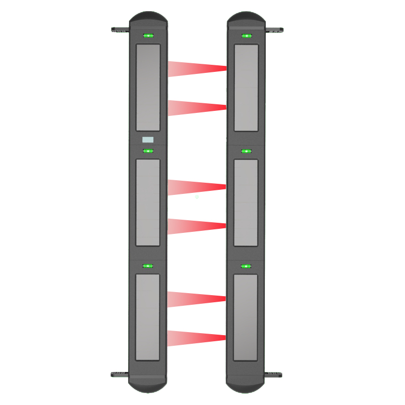 六光束太陽能對射式電子圍欄 HB-T001R6